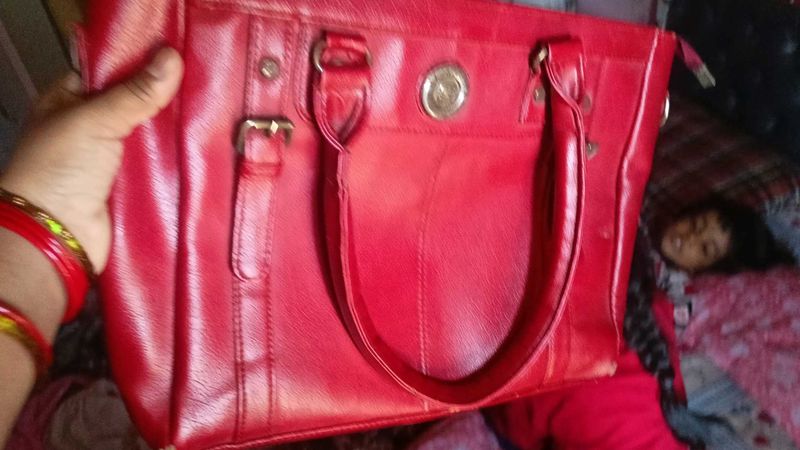 Red Handbag
