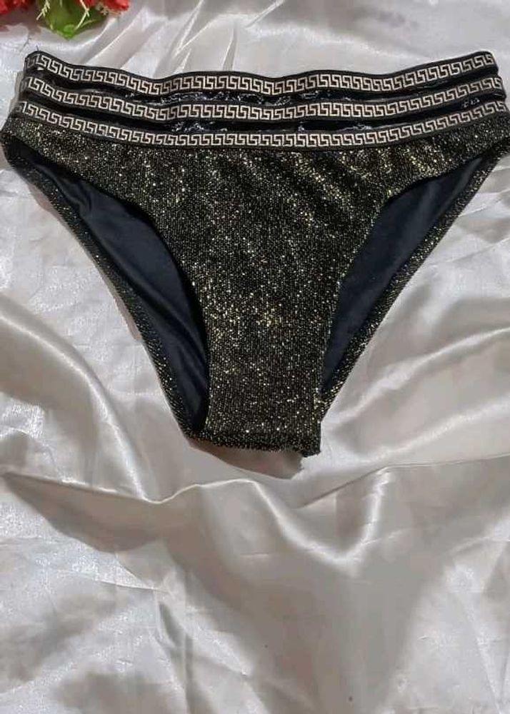 Sparkling Gold Swim Bottoms