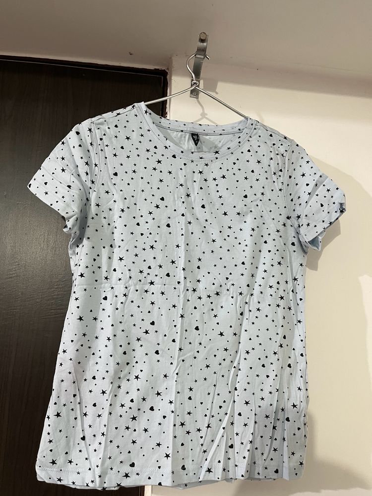 Rio Star Print Women T-shirt