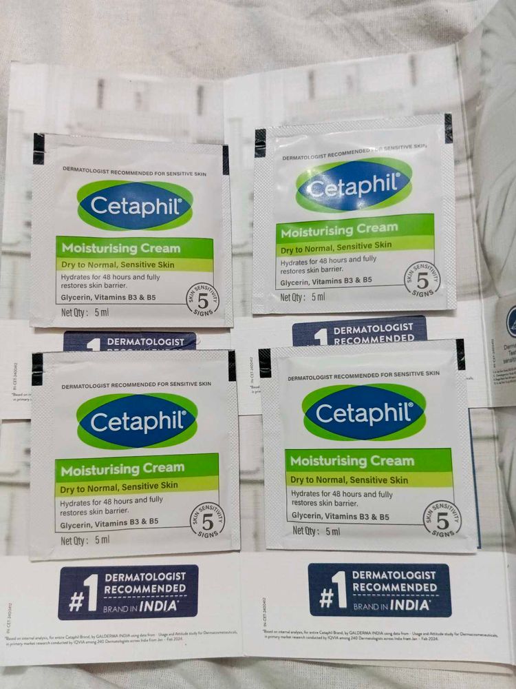 Cetaphil Moisturising Cream Samples