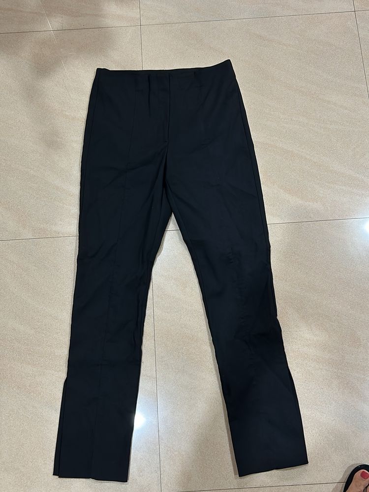 Black Pull-On Pants