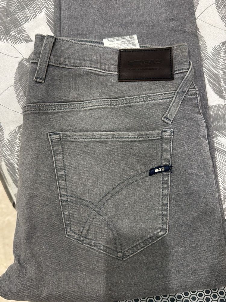 GAS Grey Denim Jeans