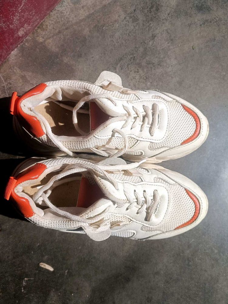 Stylish White Sneakers