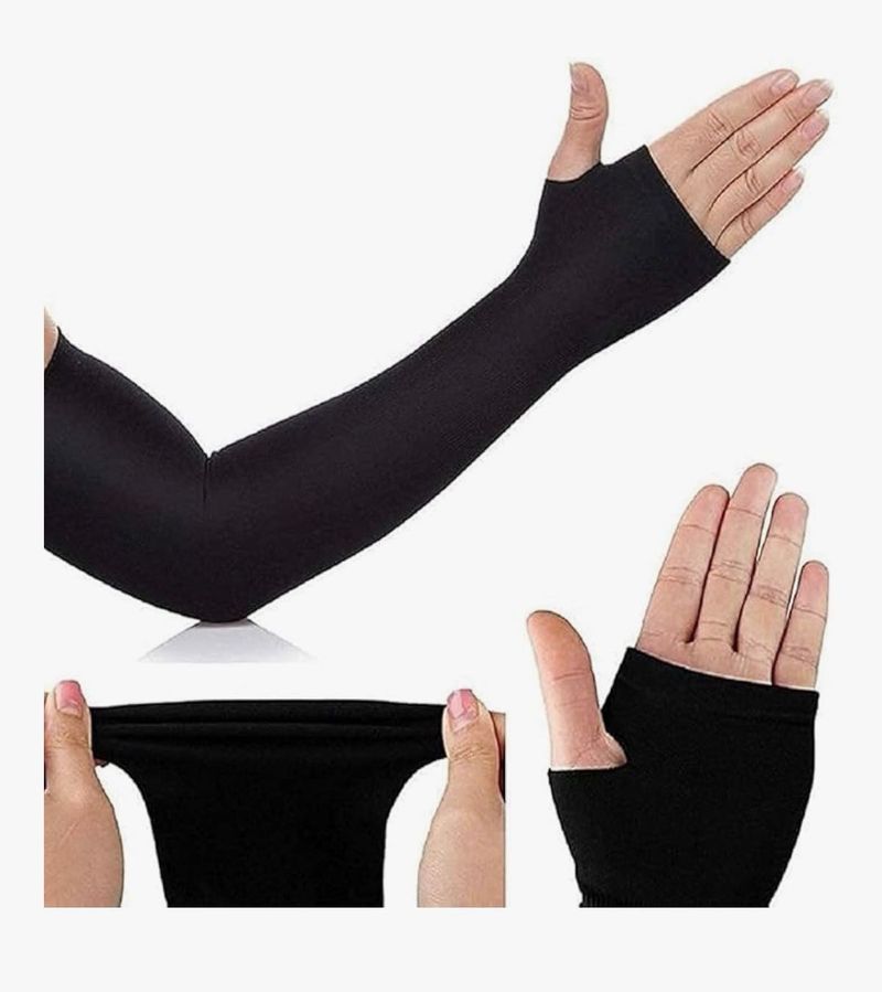 X hand cover for self protection, black colour