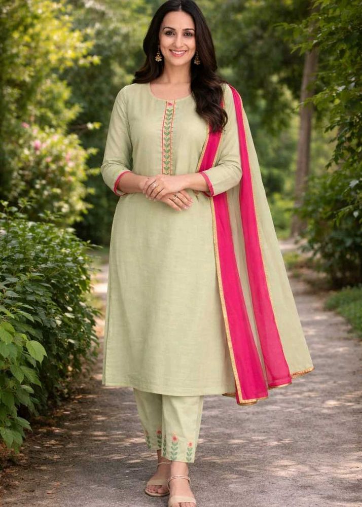 New Elegant Kurta Set with Dupatta