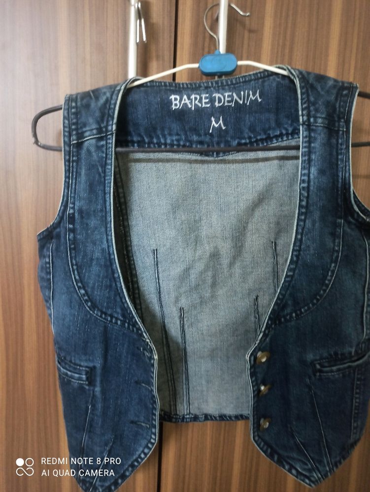 Bare Denim Waistcoat
