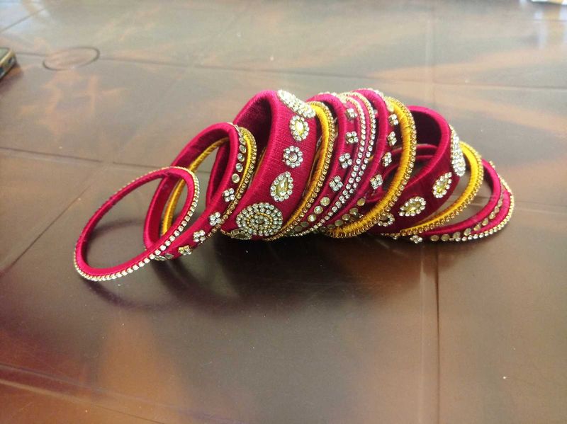 Elegant Handmade Bangle Set