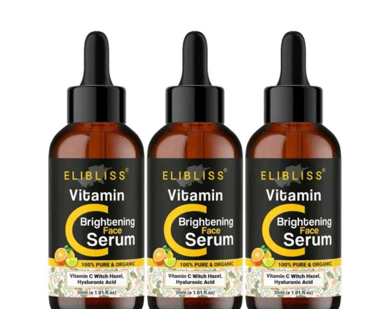 Pack Of 3 Vitamin C Serum For Brightening Skin