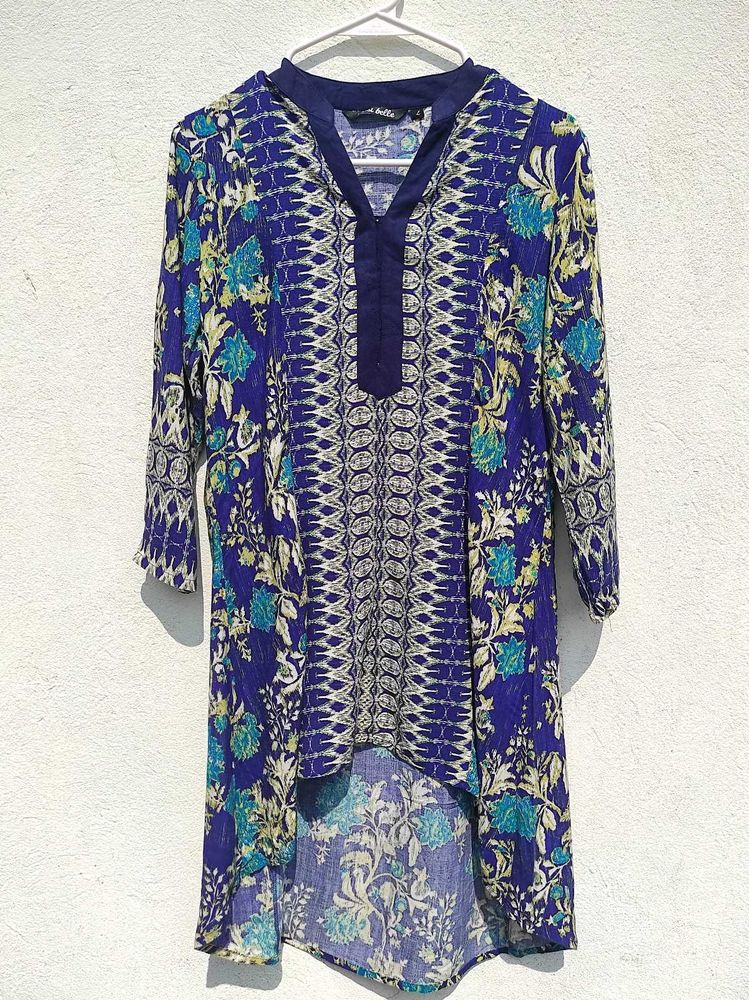 Floral Print Kurta