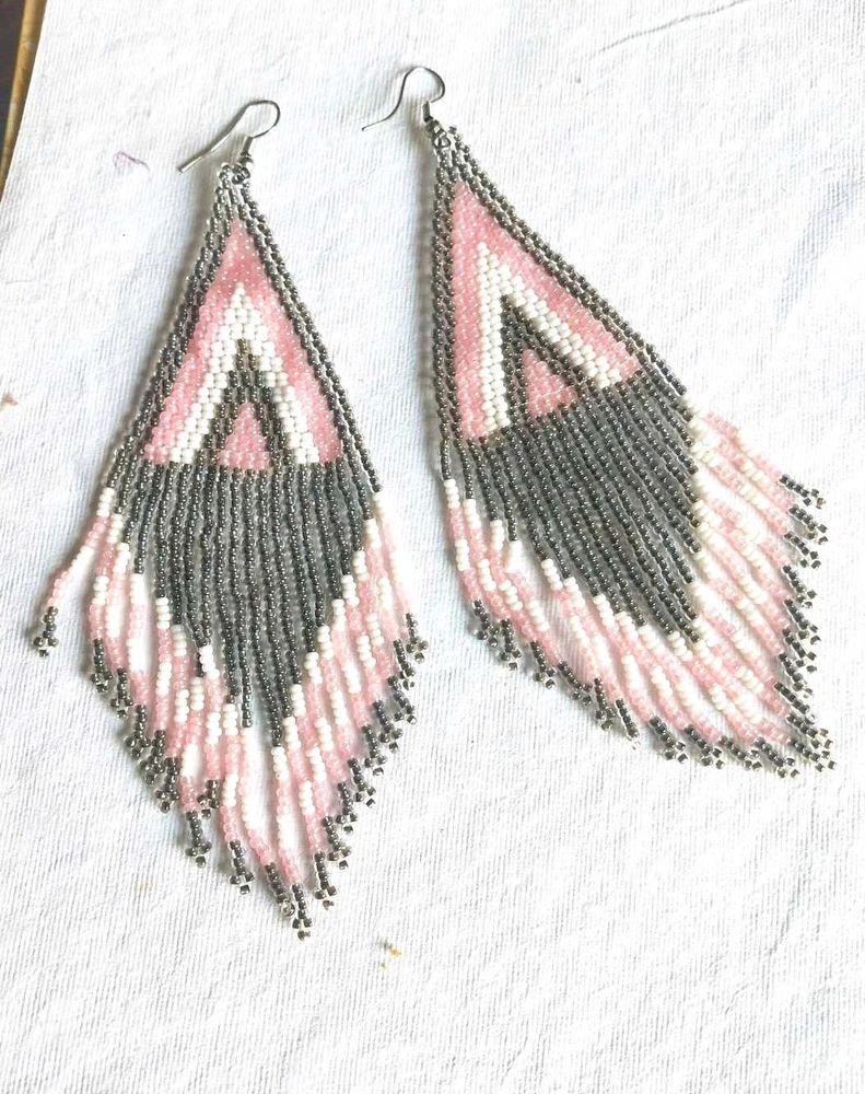 Beaded Dangle Earrings