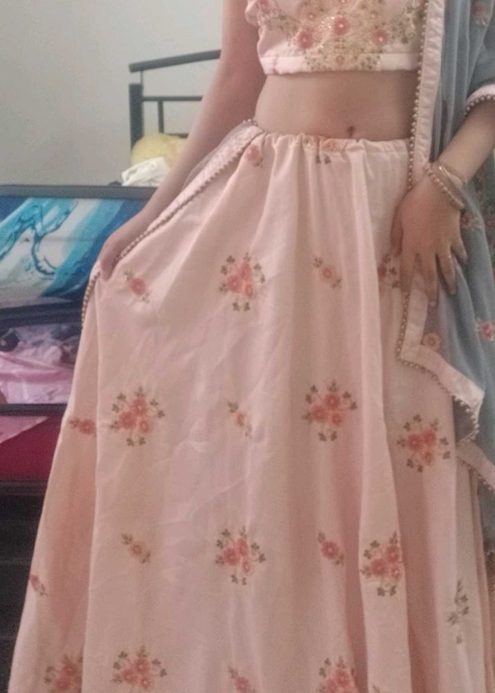 Floral Lehenga Set
