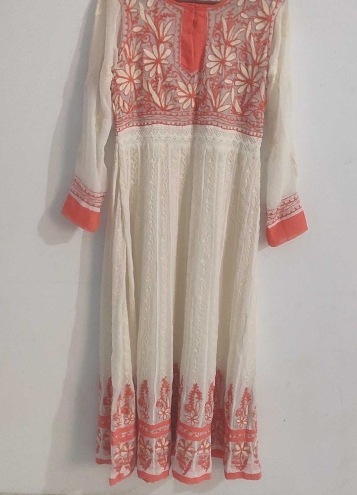 CHIKANKARI ANARKALI SET