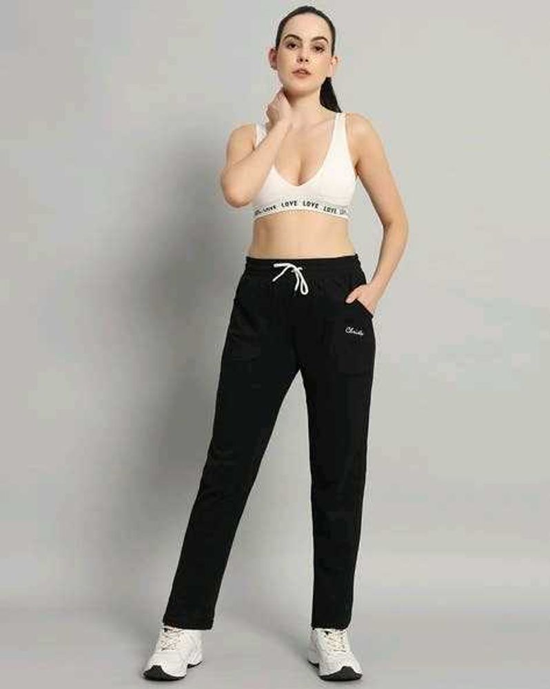 Christy Comfy Black Joggers