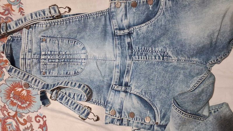 Denim Overalls