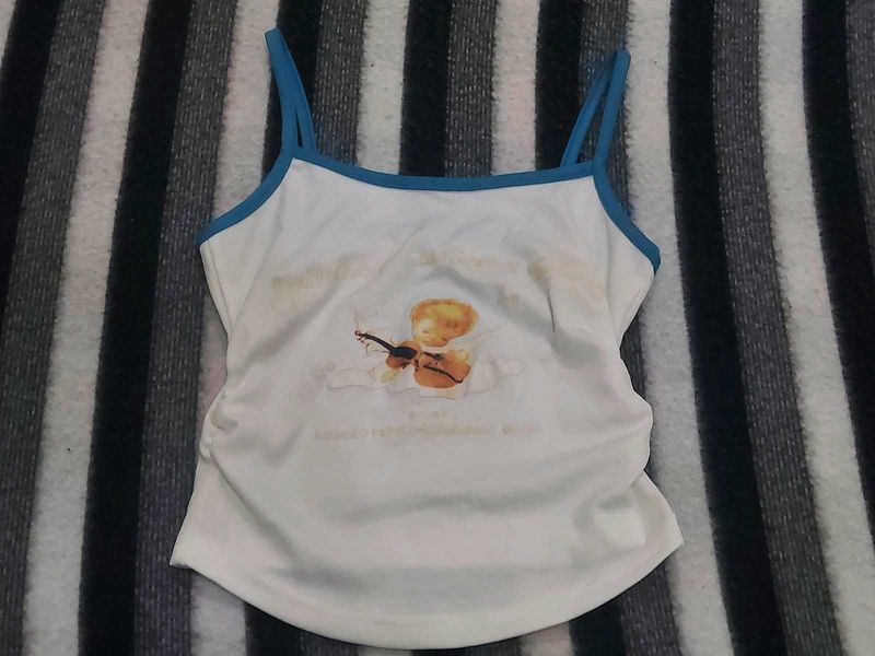 Cute Angel Graphic Tank Top