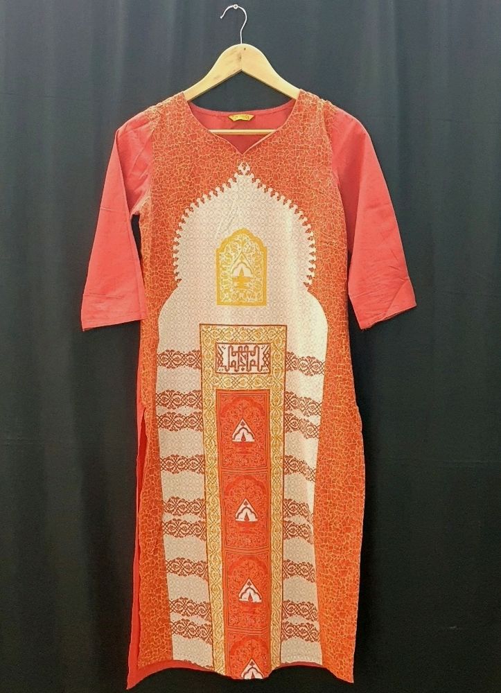 Aurelia Multicolour Kurti | Bust 34 | Length 42
