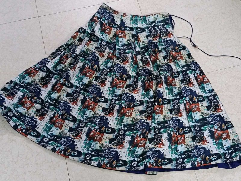 Printed Ethnic Skirt