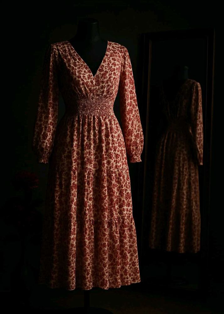 Vintage Bloom Smocked Floral🍒🕯️
