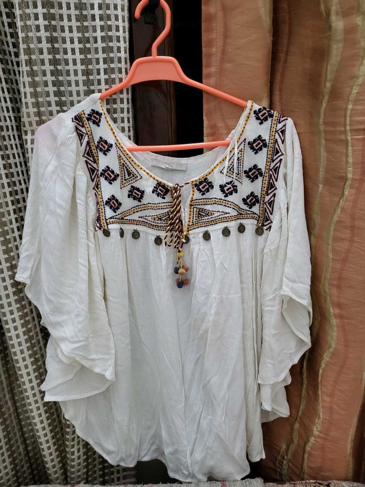 Casual Cape Top