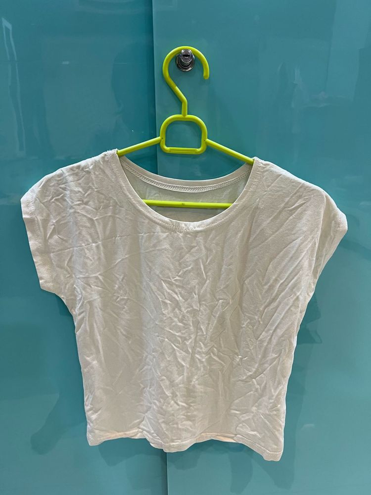 Casual White T-Shirt