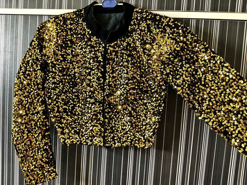 Sequin Disco Party Top/Jacket