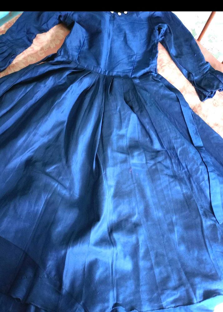 Elegant Navy Blue Dress