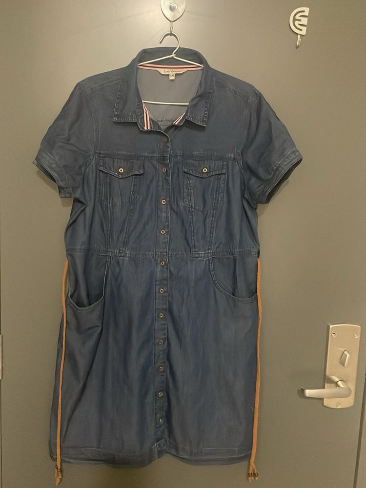 Denim Shirt Dress