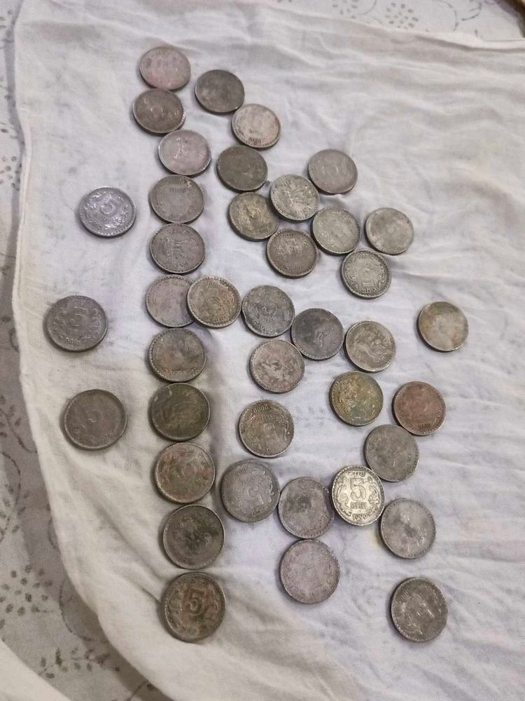 5 Ruppee Mix Year Coin