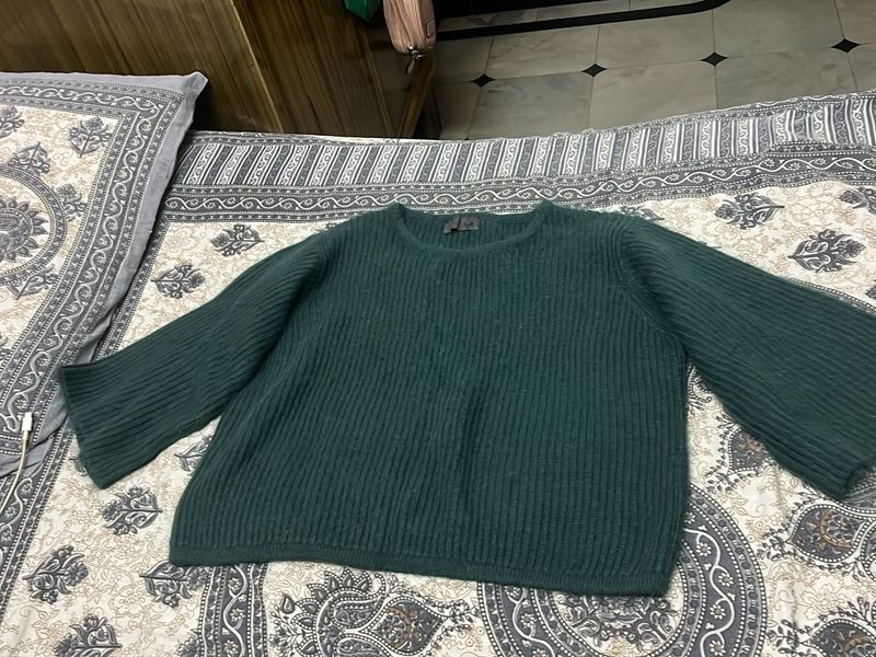 Boxy Korean Top With Box Sleeve