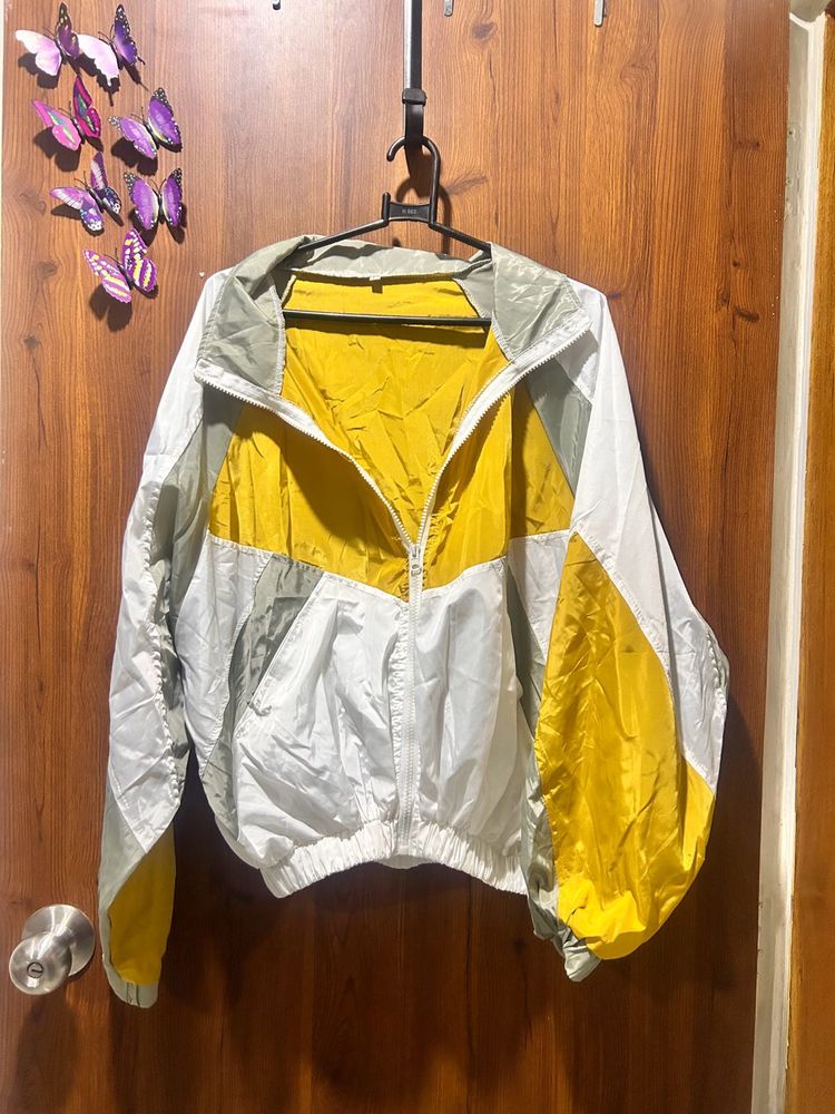Vintage Colorblock Windbreaker Jacket