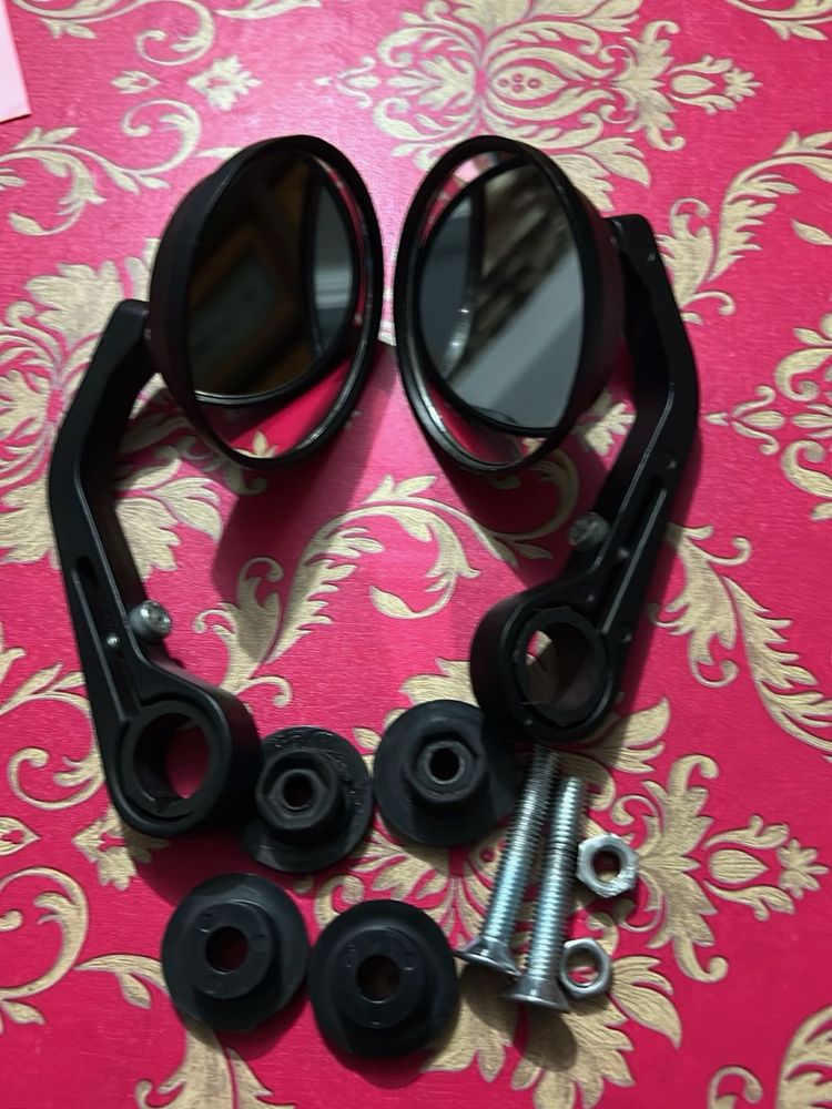 Motorcycle Bar End Mirrors