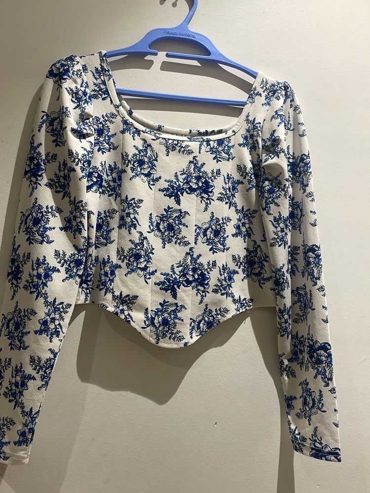 Floral Long Sleeve Top