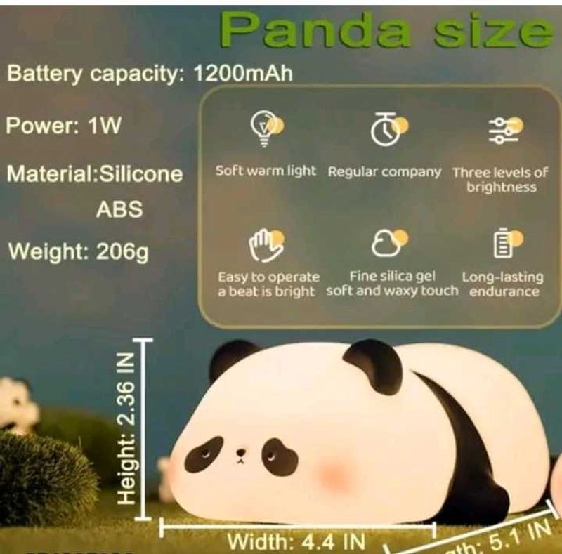 Cute Panda Night Light Ek Dam Mast Hai
