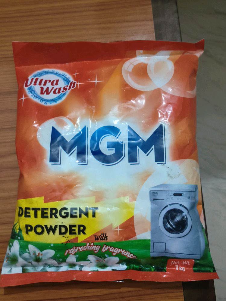 Washing Machine Powder 1kg Combo Of 2