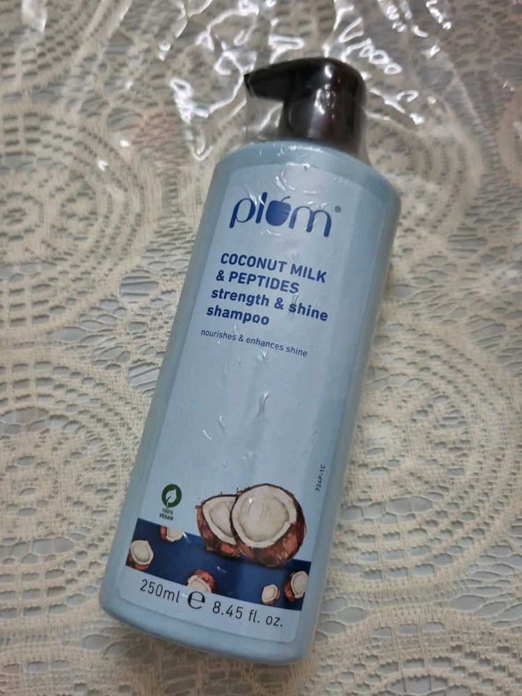 Plum Coconut Milk And Peptides Shampoo
