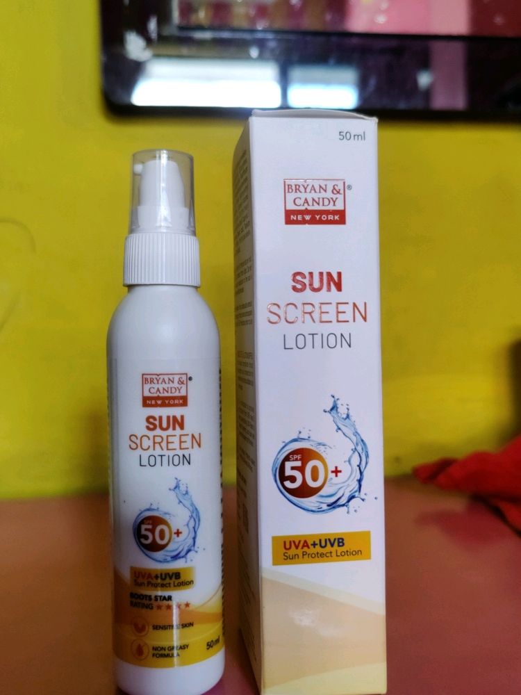 Bryan And Candy New York Sun Screen Lotion Spf0 50+