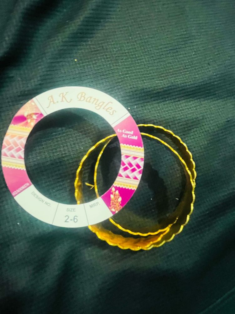 AK Bangles - Gold Color