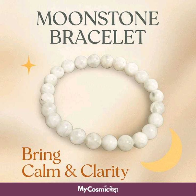 Moonstone Bracelet - Calm &amp; Clarity