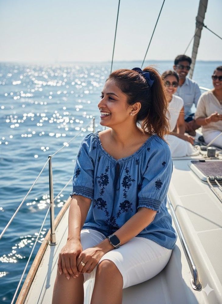 🛍️THRIFT ALERT:The Ultimate Indigo Nomad Blouse!