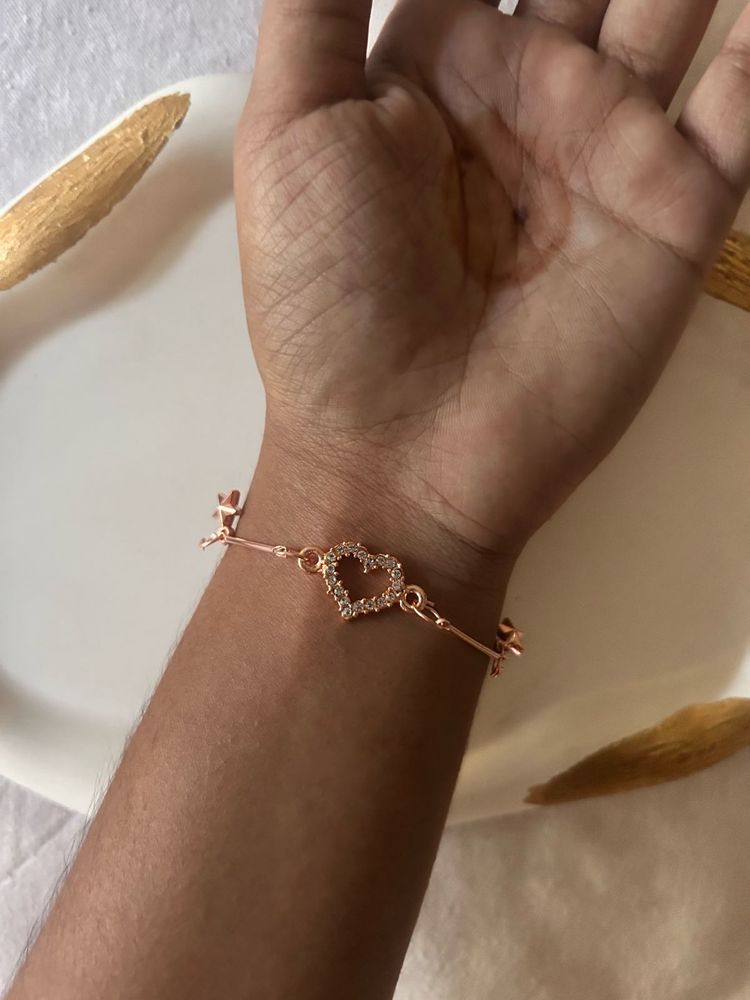 Heart Charm Bracelet
