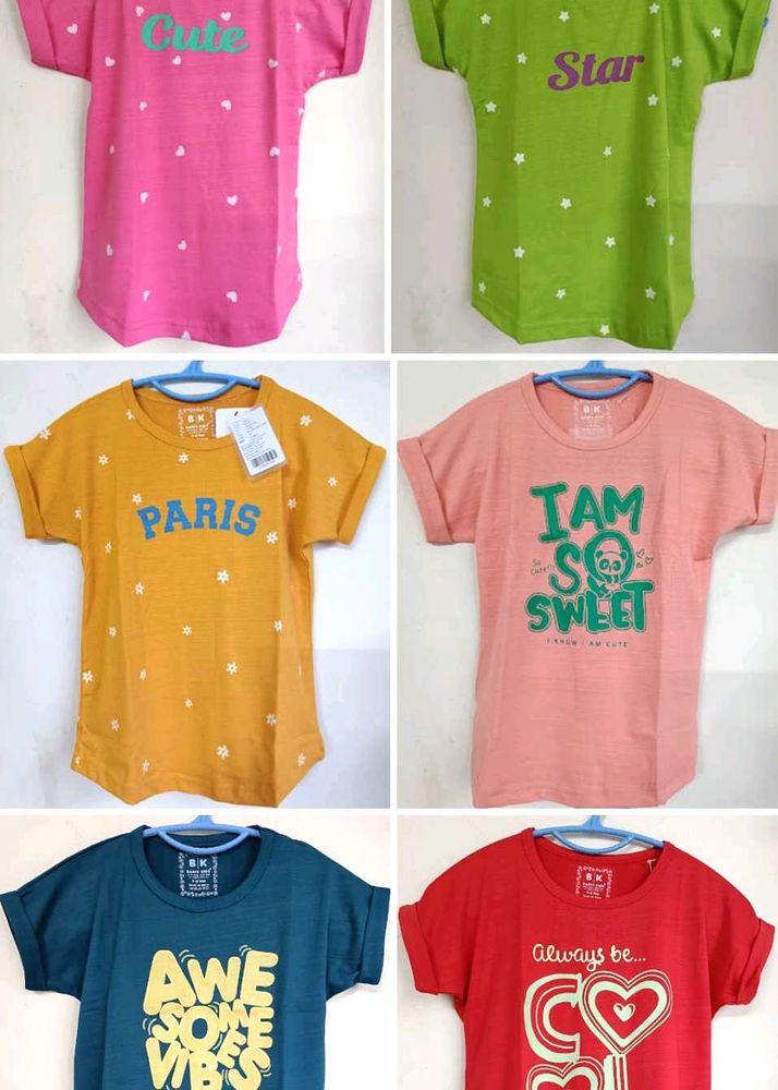 Hosiery Girls T Shirt, Size  All 11-12 Yrs