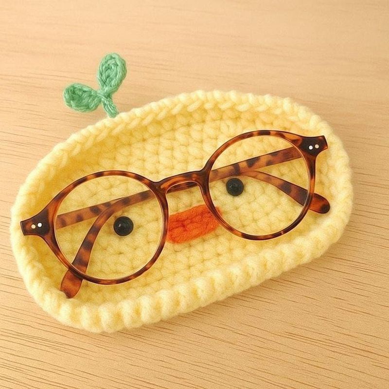 crochet specs holder