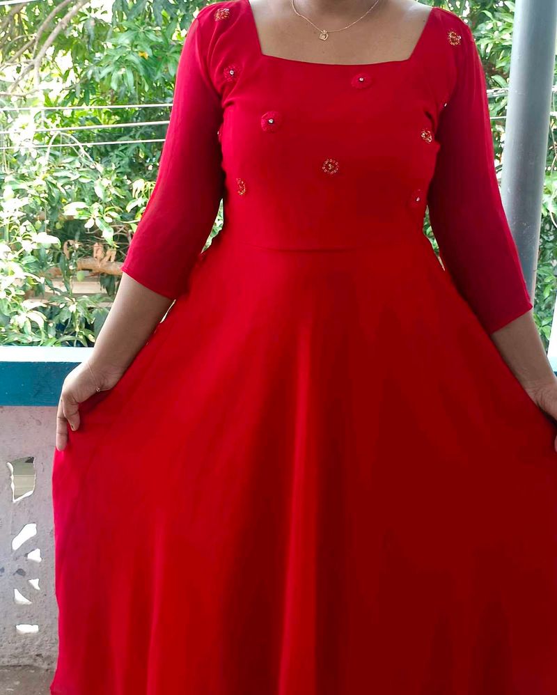 Beautiful Embroiderd Anarkali Dress