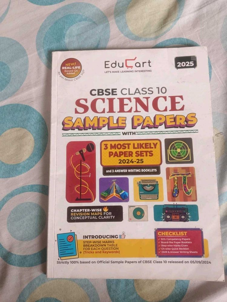 EduCart CBSE Class 10 Science Sample Papers
