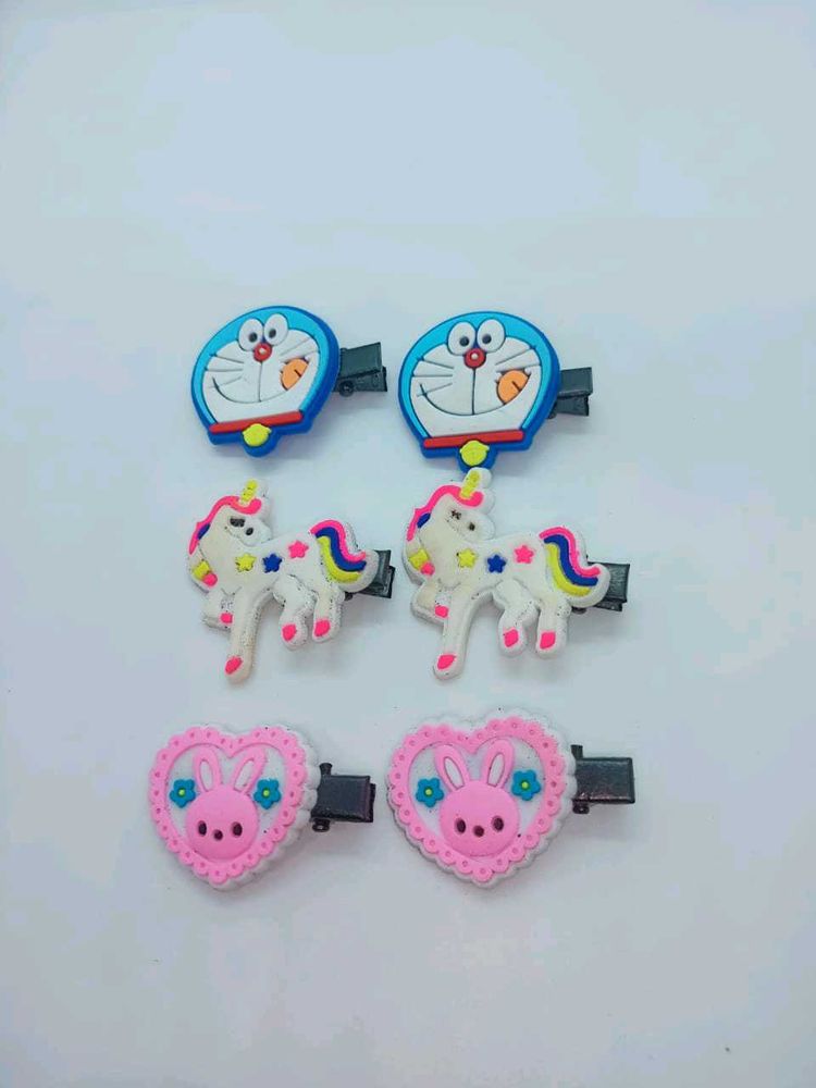 Brand New Hair Clips For Girls With Free pod Bags