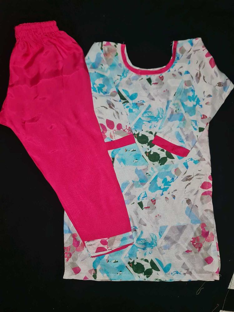 New Printed Shirt With Pant For Kids