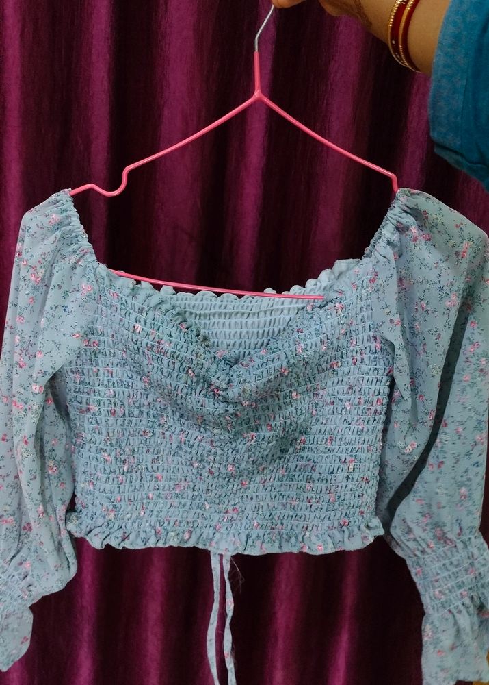 Grey Smoky Top