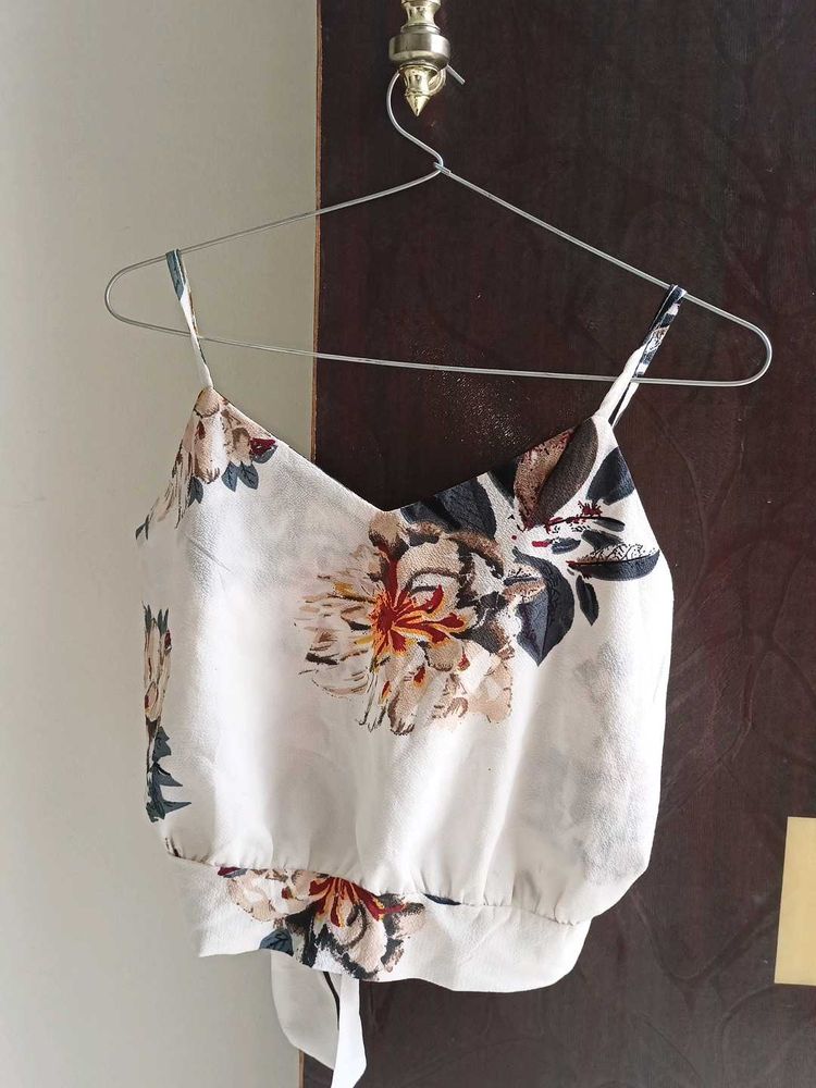 Floral Print Cami Top