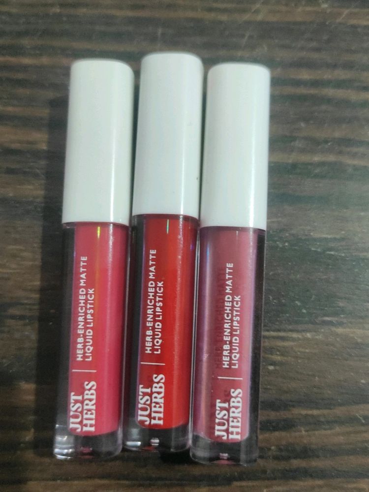 Just Herbs Lipstick Set Of 3