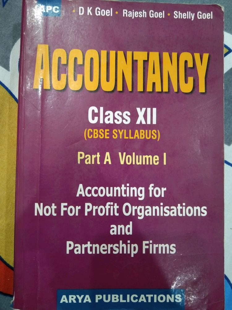 12th Accountancy Book